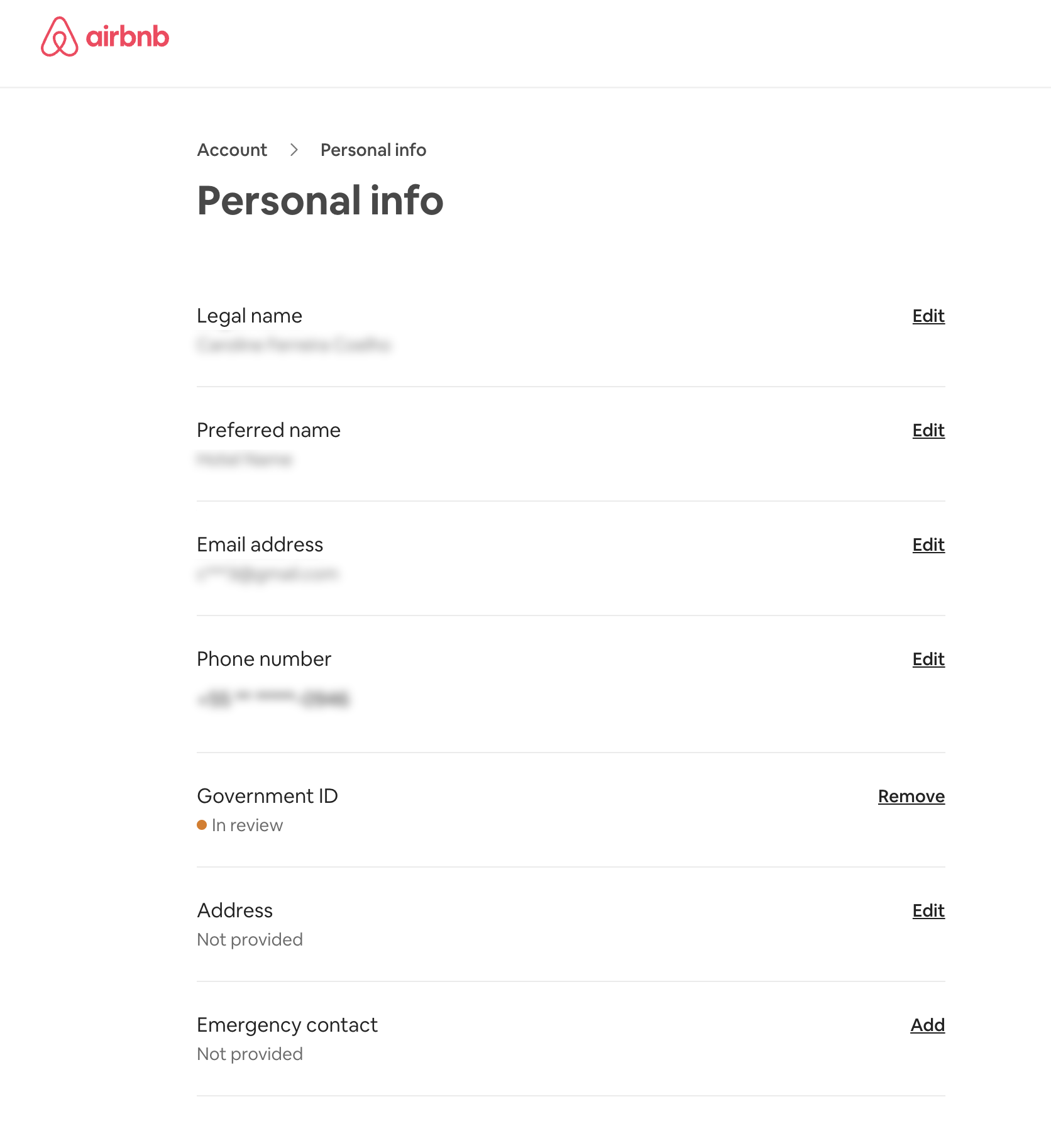 Creating an Airbnb Account